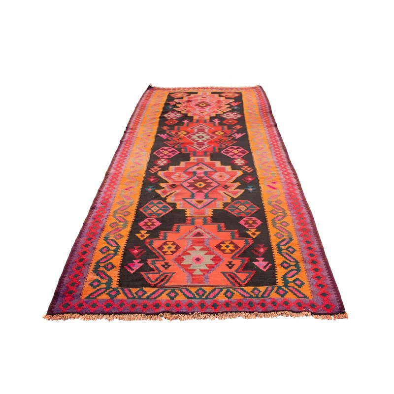 Kelim Teppich - Old 150 x 335 cm - mehrfarbig
