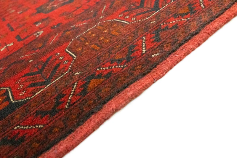 Afghan Teppich - Kunduz 149 x 197 cm - rot