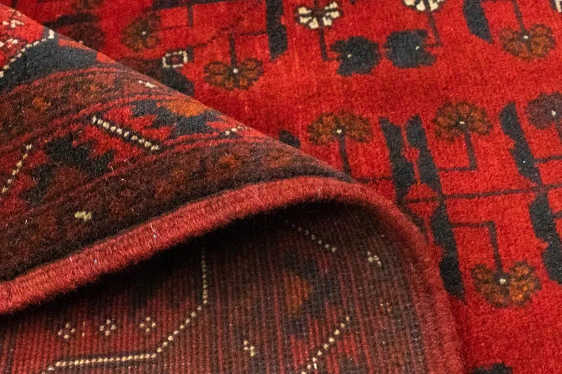 Afghan Teppich - Kunduz 149 x 197 cm - rot