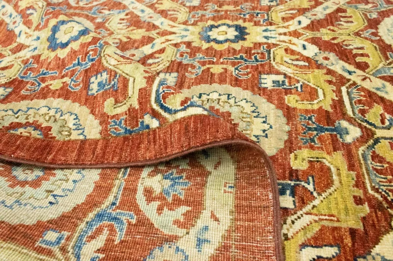 Ziegler Teppich 125x175cm - Orientteppich - orange