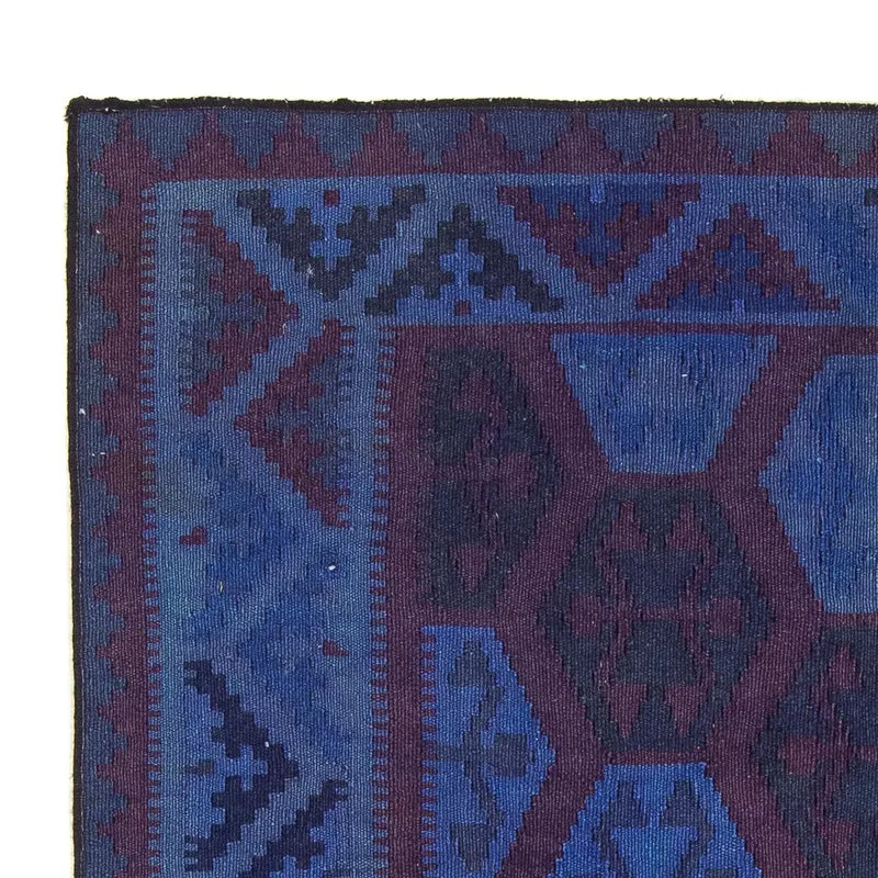 Kelim Teppich - Oriental 155 x 195 cm - blau