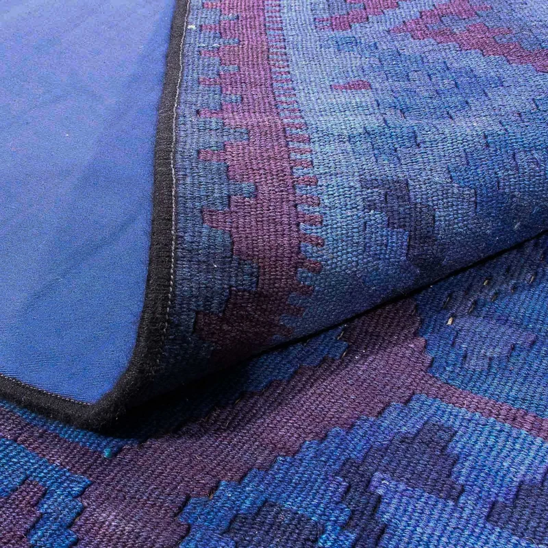 Kelim Teppich - Oriental 155 x 195 cm - blau