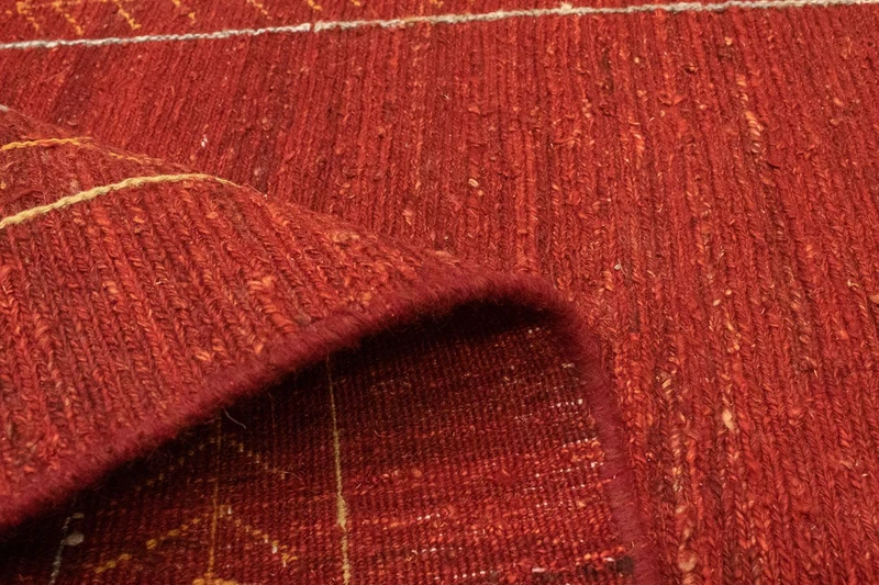 Gabbeh Teppich - Perser 111 x 167 cm - rot