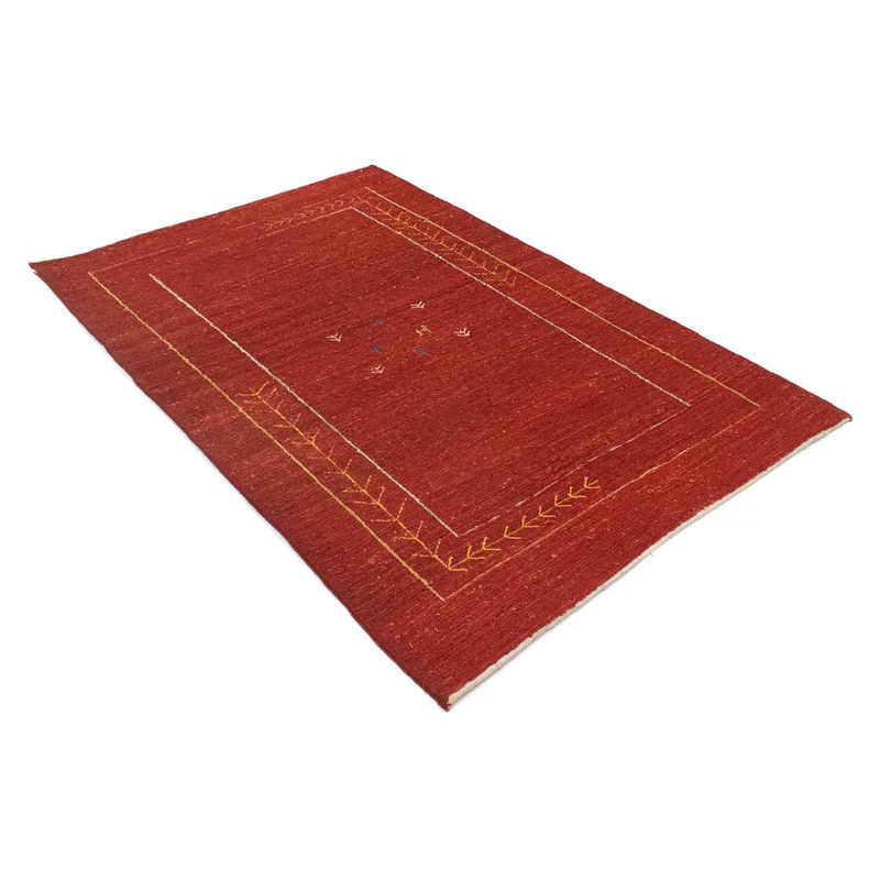 Gabbeh Teppich - Perser 111 x 167 cm - rot