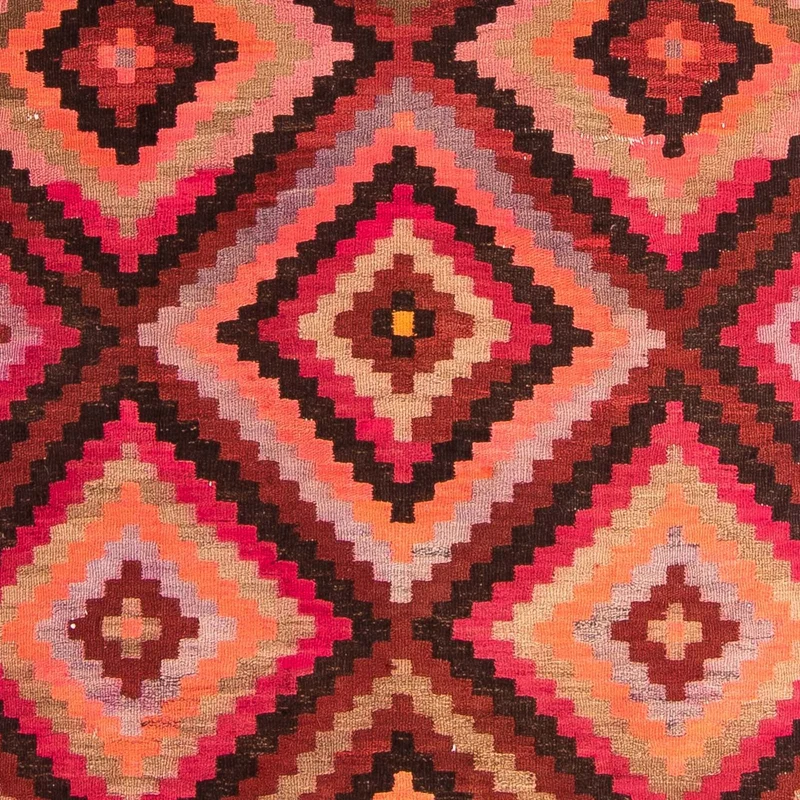 Kelim Teppich - Old 140 x 370 cm - mehrfarbig