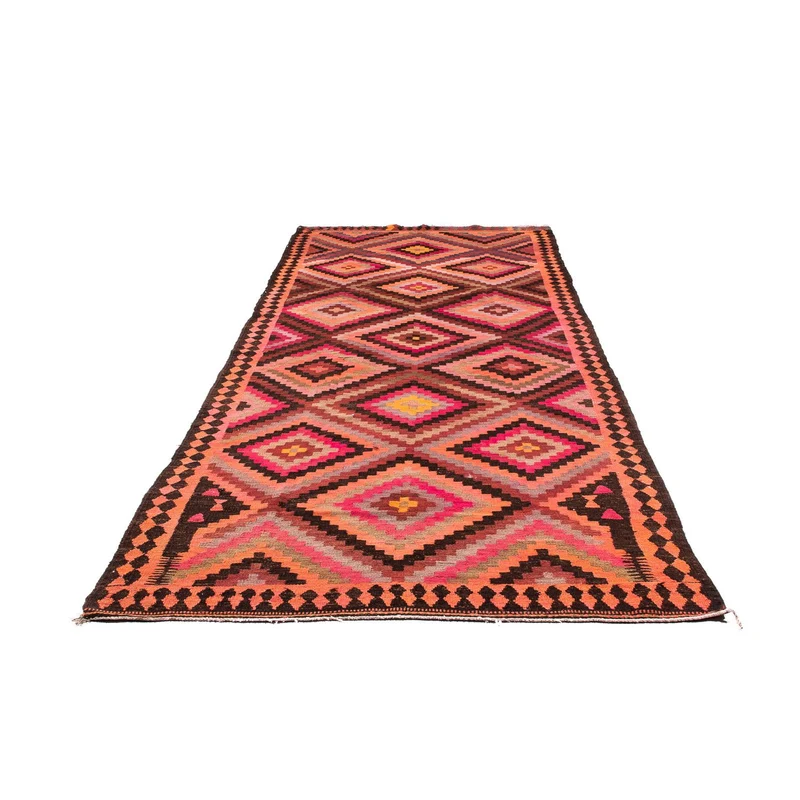 Kelim Teppich - Old 140 x 370 cm - mehrfarbig