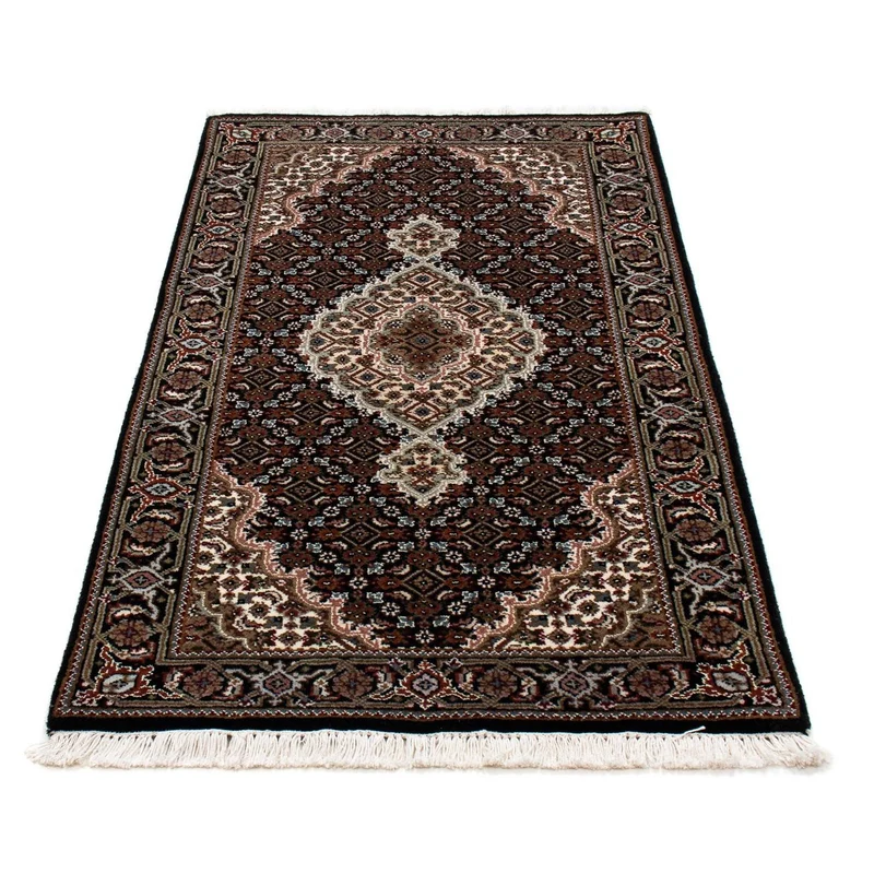 Perserteppich - Täbriz 73 x 140 cm - dunkelblau