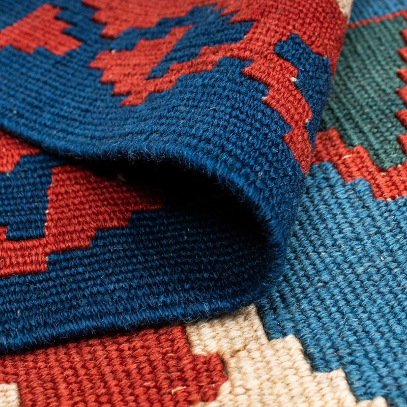 Kelim Teppich - Oriental 160 x 208 cm - rot