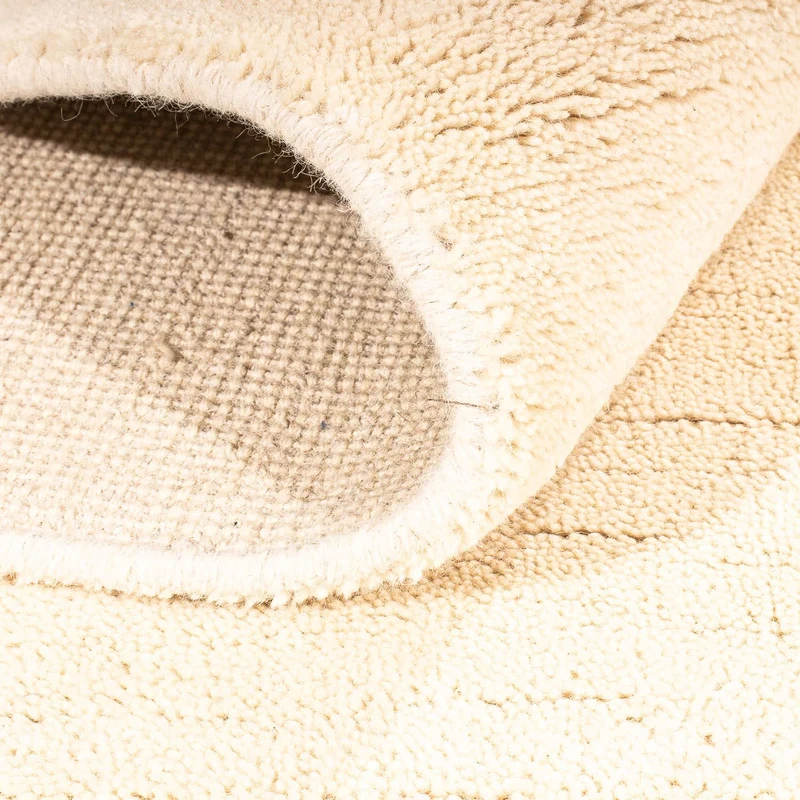Gabbeh Teppich - Indus 170 x 170 cm - hellbeige
