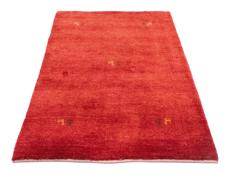 Gabbeh Teppich - Perser 99 x 147 cm - rot
