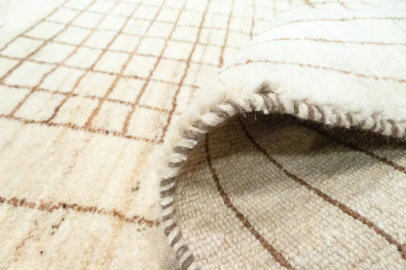Gabbeh Teppich - Perser 100 x 145 cm - beige