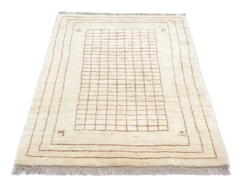 Gabbeh Teppich - Perser 100 x 145 cm - beige