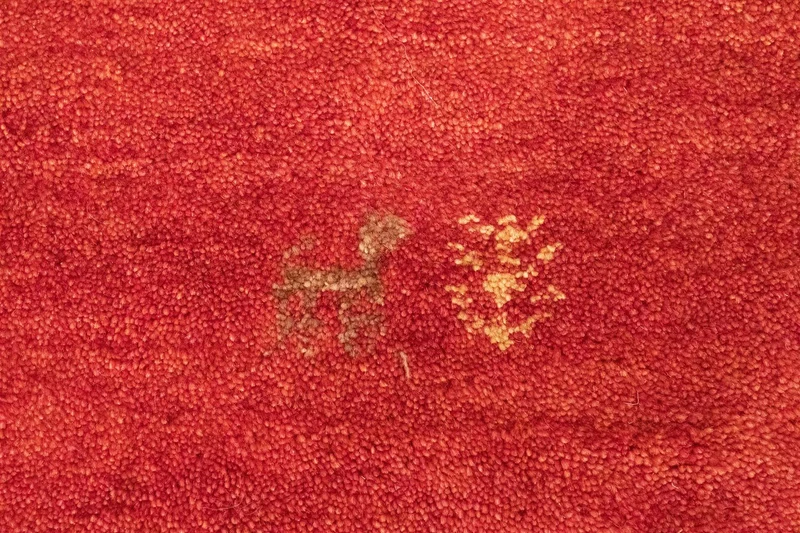 Gabbeh Teppich - Perser 100 x 145 cm - rot