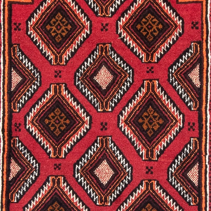 Belutsch Teppich 104 x 194 cm - rot
