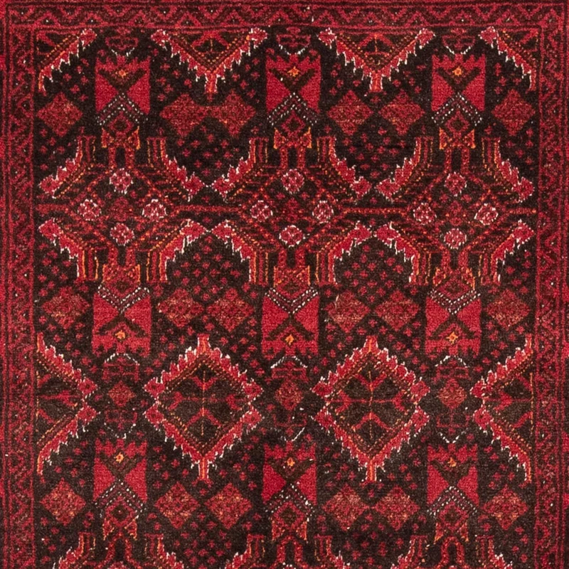 Belutsch Teppich 100 x 196 cm - rot