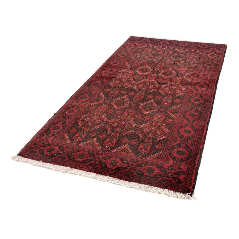 Belutsch Teppich 100 x 196 cm - rot