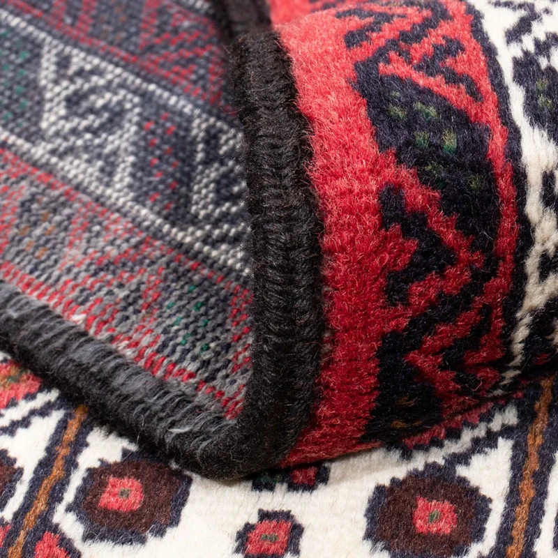 Belutsch Teppich 101 x 191 cm - rot