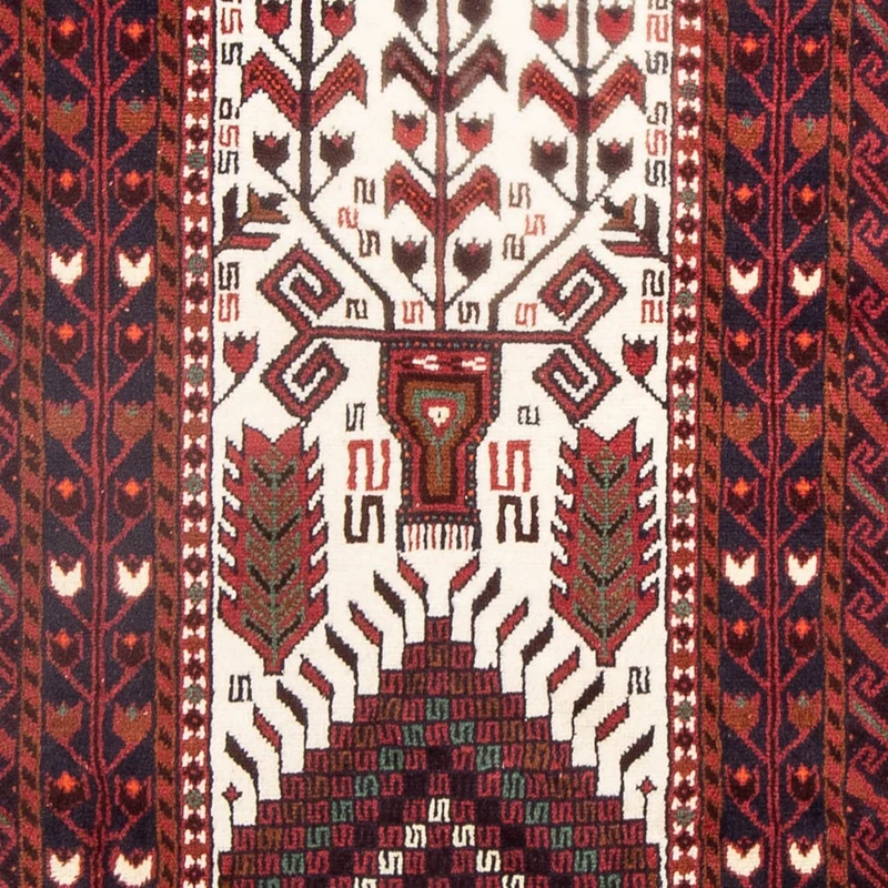 Belutsch Teppich 100 x 197 cm - beige