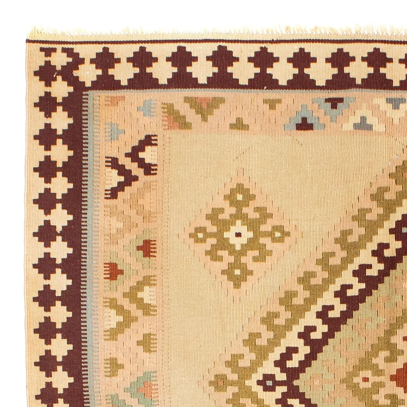 Kelim Teppich - Oriental 150 x 216 cm - hellbeige