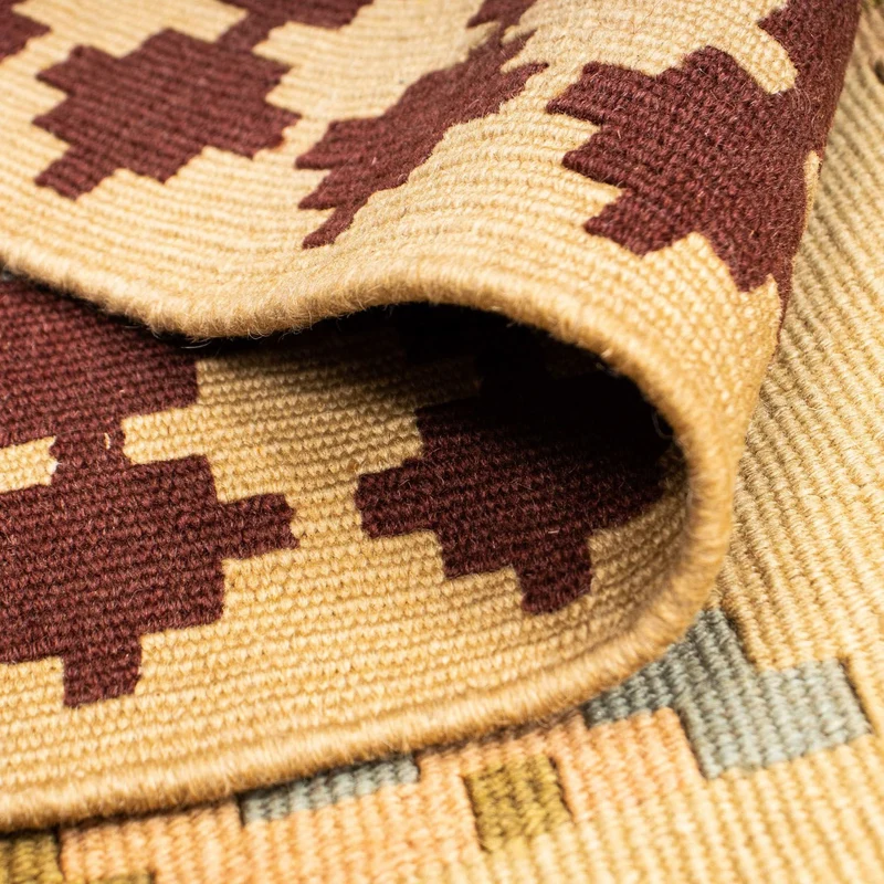 Kelim Teppich - Oriental 150 x 216 cm - hellbeige