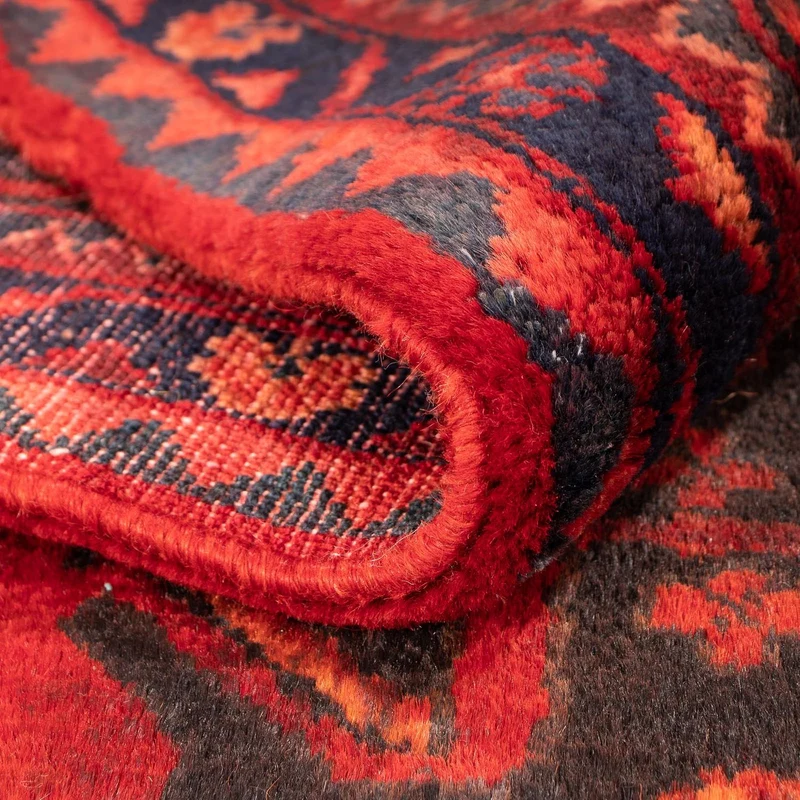 Orientteppich 185 x 348 cm - dunkelrot