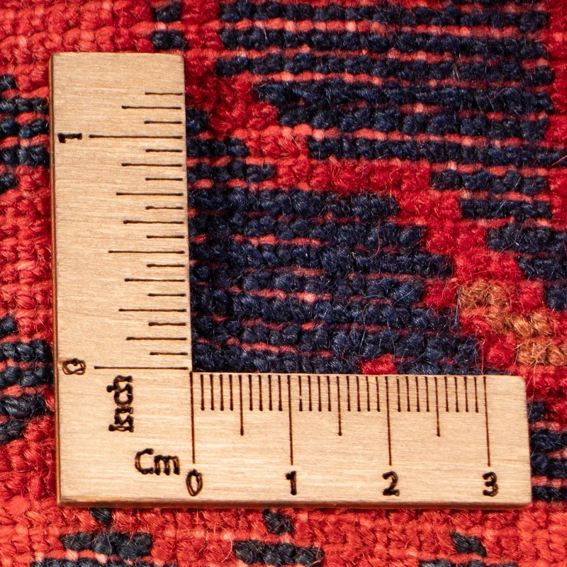 Orientteppich 185 x 348 cm - dunkelrot