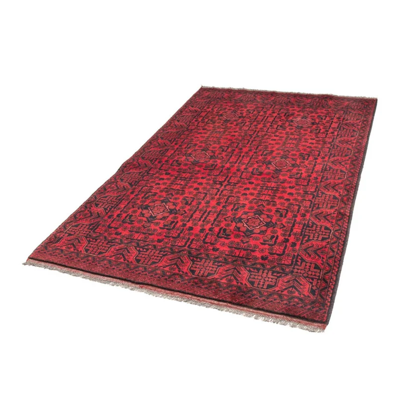 Afghan Teppich - Kunduz 122 x 187 cm - rot