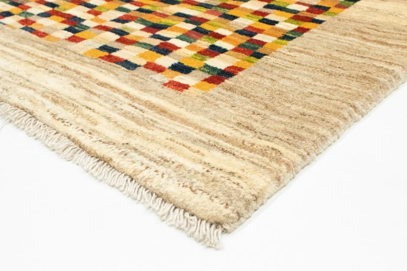 Gabbeh Teppich - Perser 103 x 154 cm - mehrfarbig