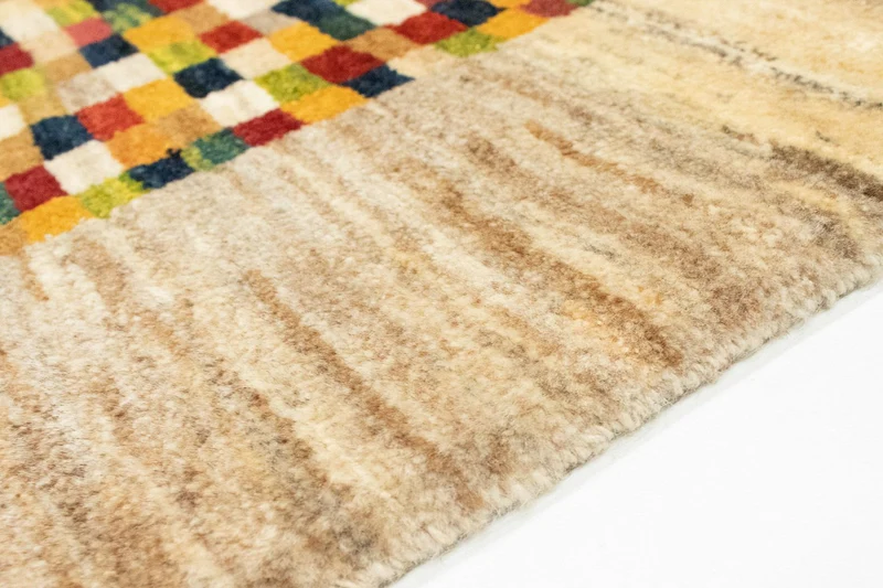 Gabbeh Teppich - Perser 103 x 154 cm - mehrfarbig