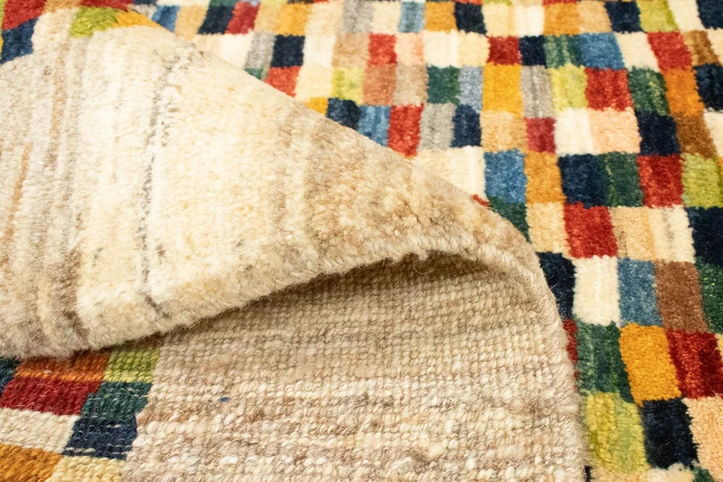 Gabbeh Teppich - Perser 103 x 154 cm - mehrfarbig