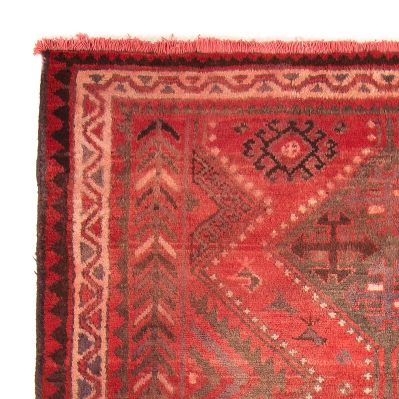 Orientteppich 174 x 242 cm - dunkelrot
