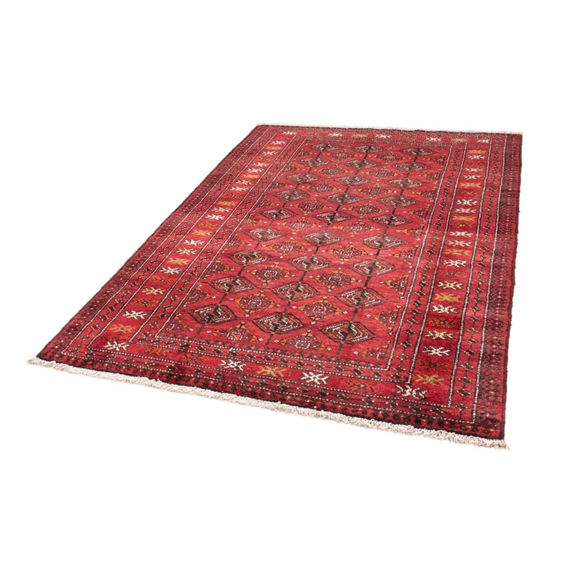 Belutsch Teppich 136 x 203 cm - rot