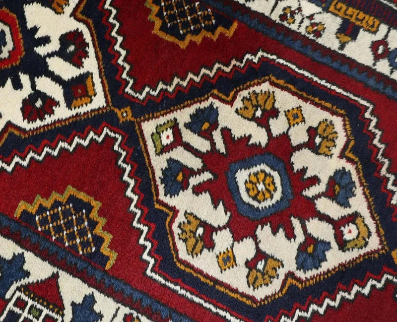 Turkaman Teppich 71 x 290 cm - rot