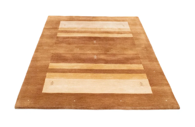Gabbeh Teppich - Loribaft Softy 120 x 169 cm - braun