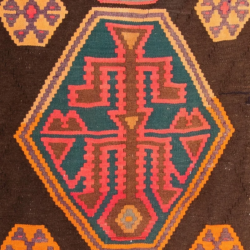 Kelim Teppich - Old 155 x 330 cm - mehrfarbig