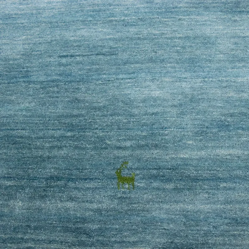 Gabbeh Teppich - Softy 202 x 299 cm - hellblau
