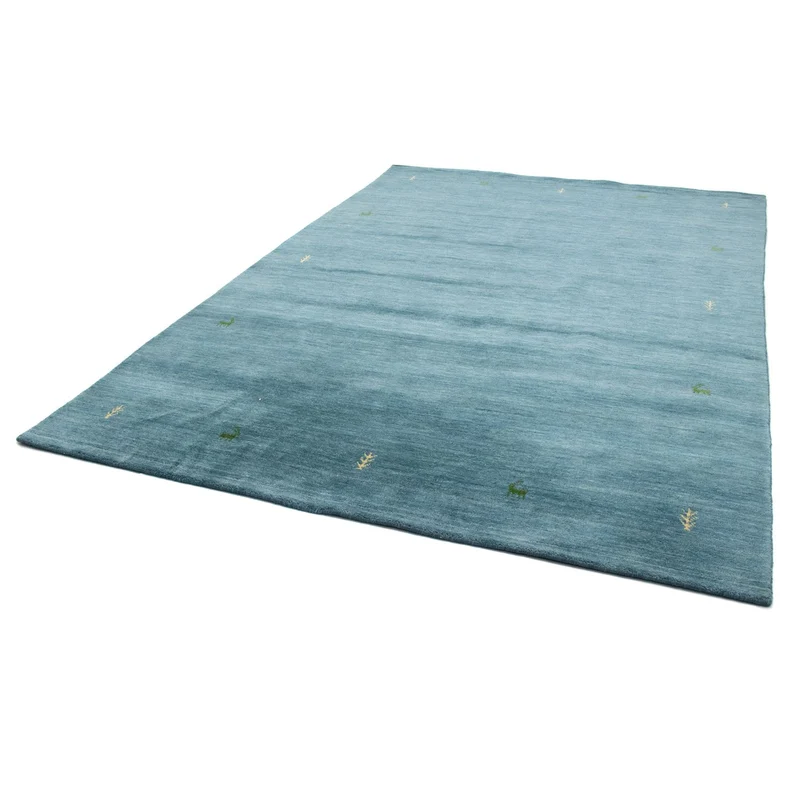Gabbeh Teppich - Softy 202 x 299 cm - hellblau