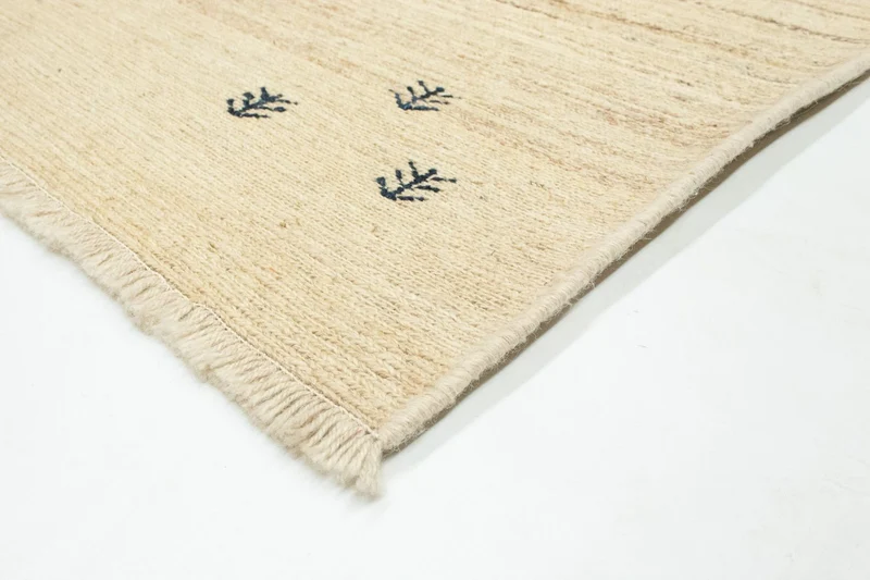Gabbeh Teppich - Perser 110 x 157 cm - beige