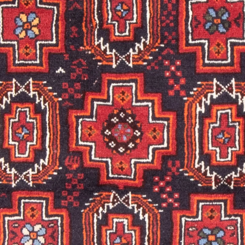Belutsch Teppich 110 x 194 cm - rot