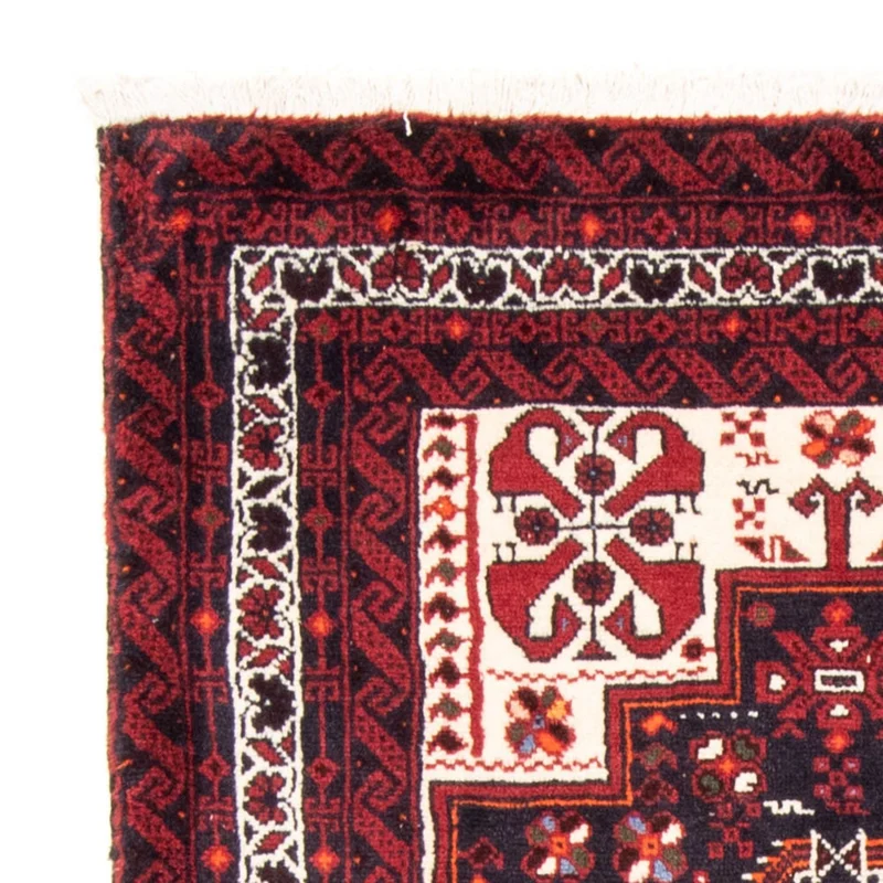 Belutsch Teppich 110 x 194 cm - rot