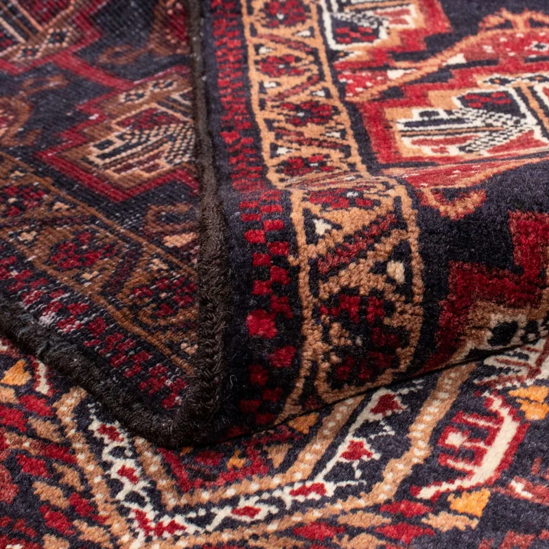 Belutsch Teppich 111 x 201 cm - mehrfarbig