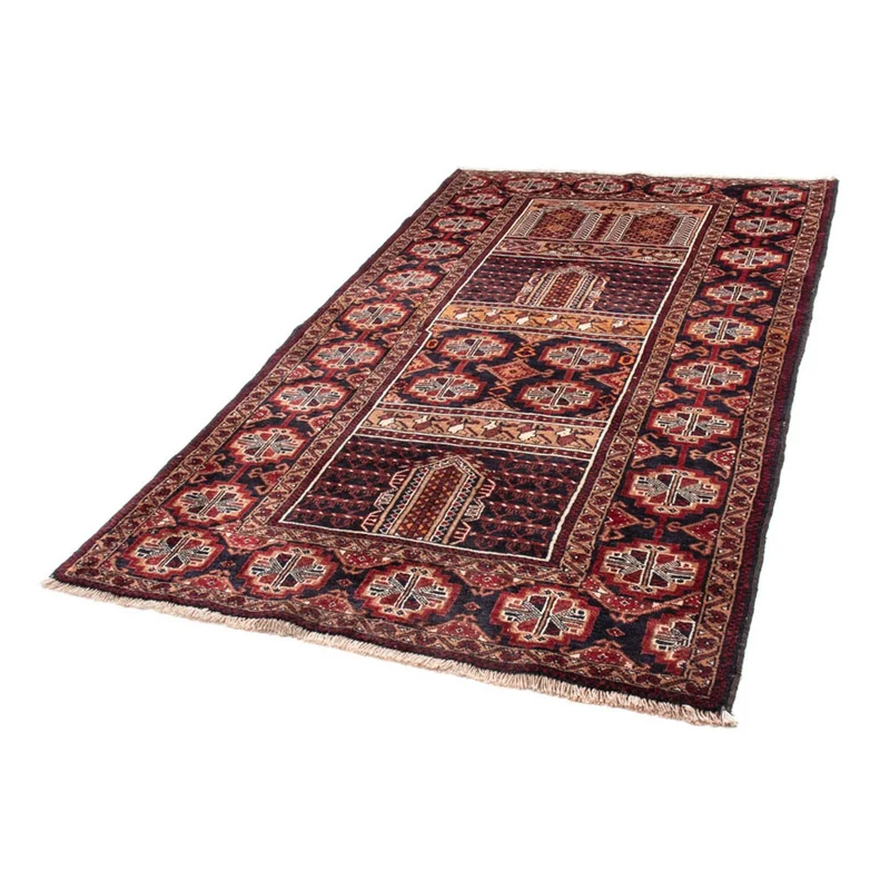 Belutsch Teppich 111 x 201 cm - mehrfarbig