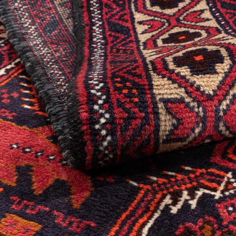 Belutsch Teppich 106 x 195 cm - rot