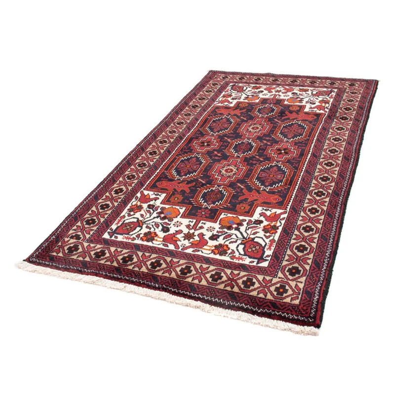 Belutsch Teppich 106 x 195 cm - rot