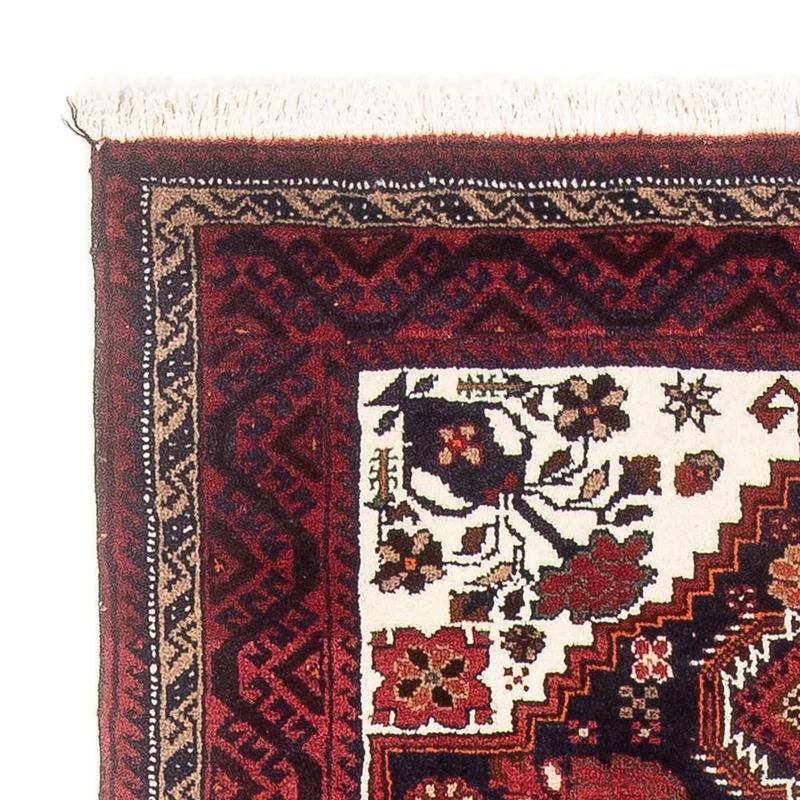Belutsch Teppich 99 x 199 cm - rot