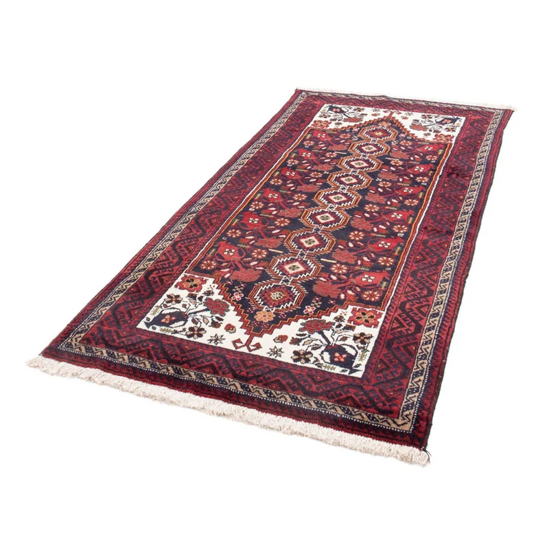 Belutsch Teppich 99 x 199 cm - rot