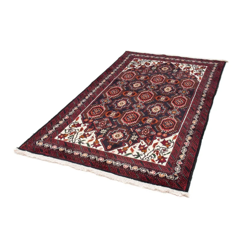 Belutsch Teppich 110 x 196 cm - dunkelblau