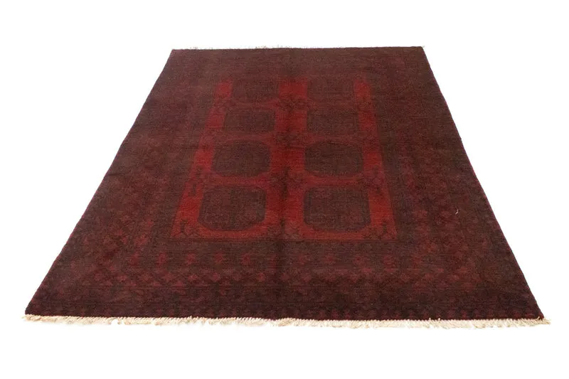 Afghan Teppich - Filpa 147 x 203 cm - rot