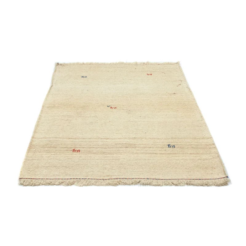 Gabbeh Teppich - Perser 106 x 148 cm - beige