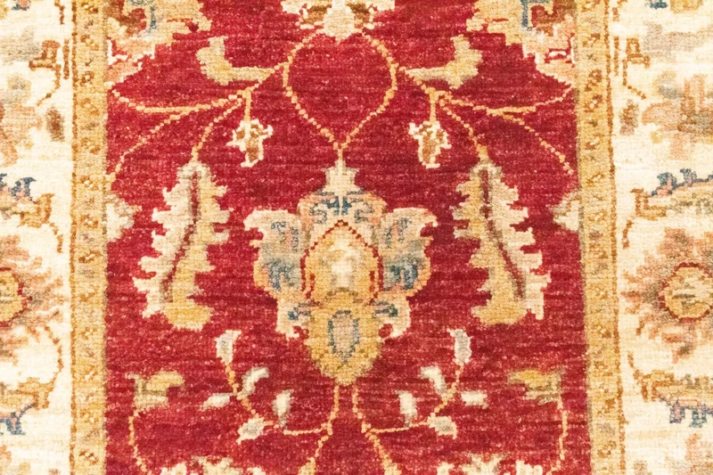 Ziegler Teppich 62 x 202 cm - rot